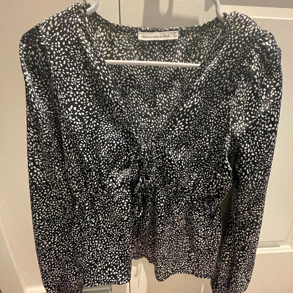 Abercrombie satin top